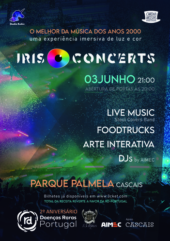 Cartaz concerto 2º aniversário RD-Portugal